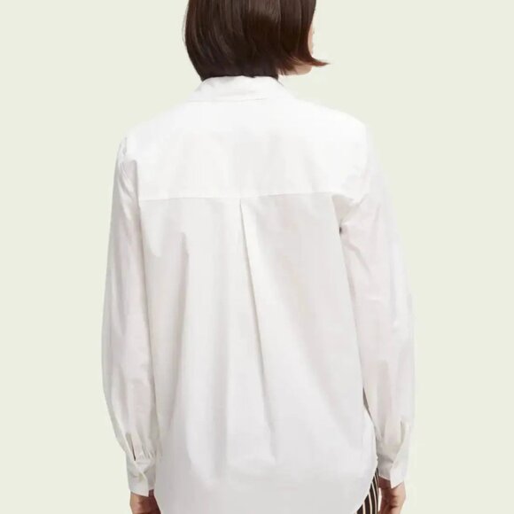 Scotch & Soda | Relaxed Fit Shirt | White XS - Picture 4 of 5